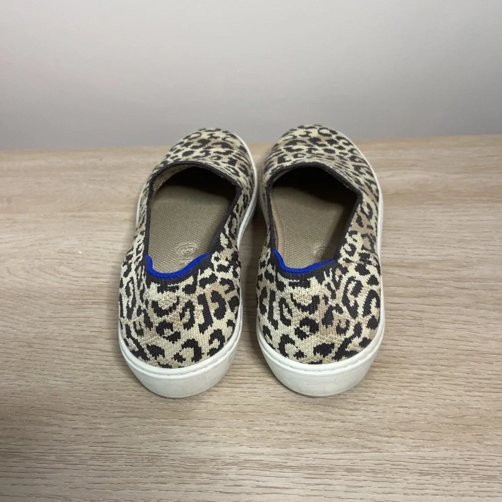 Rothy's Little Desert Cat Textile The Original Slip On Sneaker Shoes Women's 7.5